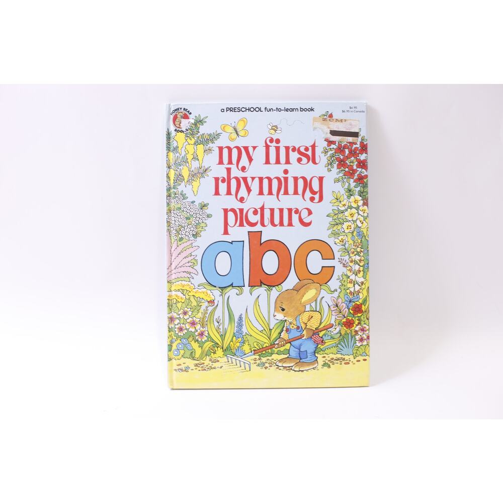 My First Rhyming Picture ABC, Preschool, Honey Bear Books, ~ 251013-WH 1375